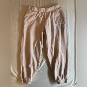 Light Pink Puma Sweatpants